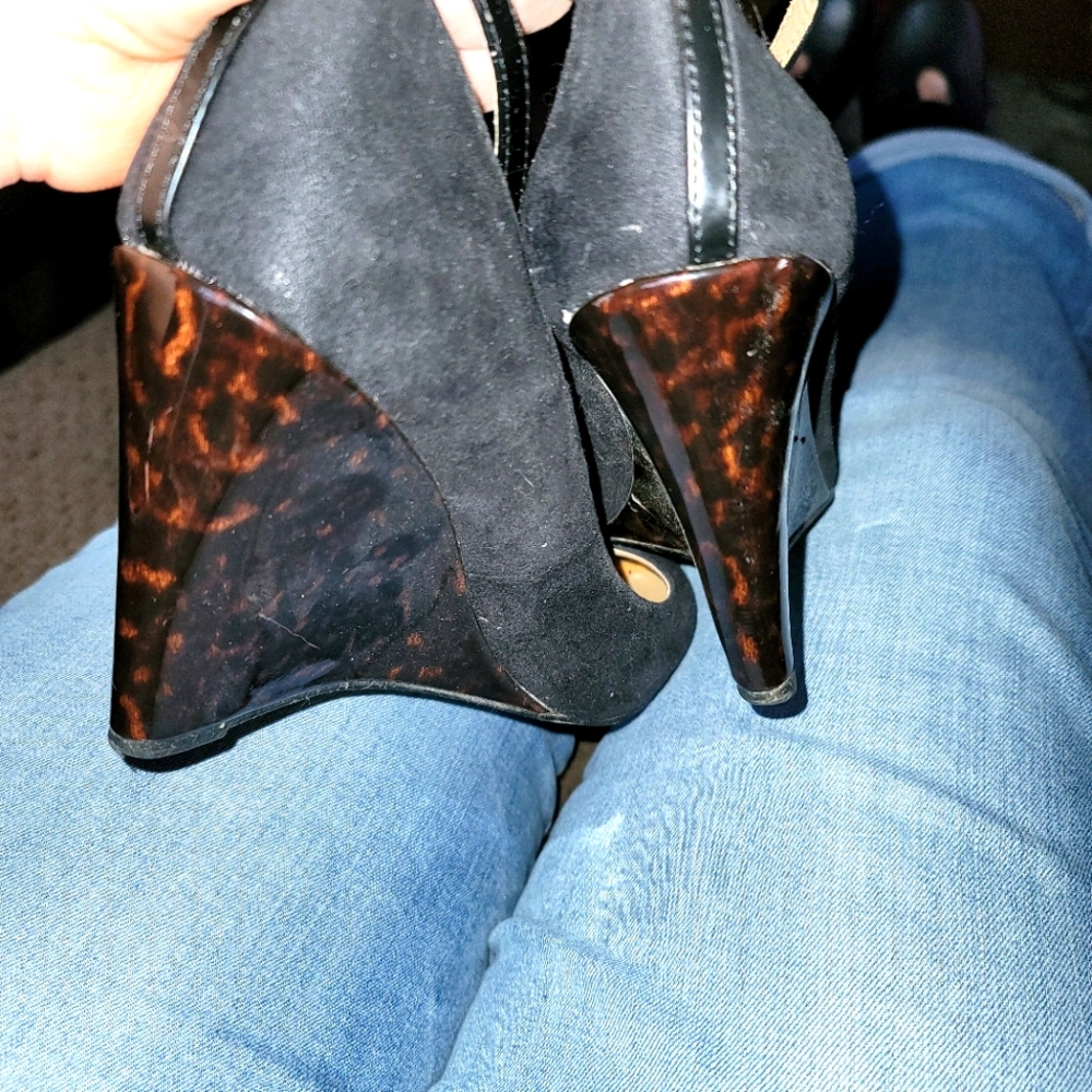 Ann Taylor wedge heels